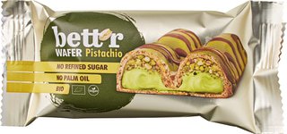 Wafelreep pistachecrème Bett'r 34 gram