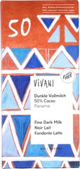 Melkchocolade 50% Vivani 80 gram