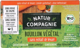 Groentebouillonblokjes gistvrij Natur Compagnie 8x10.5g
