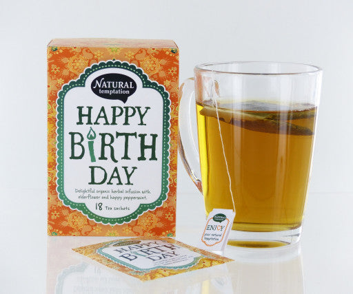 Happy birthday thee, Naturel Temptations 18x1,5 gr