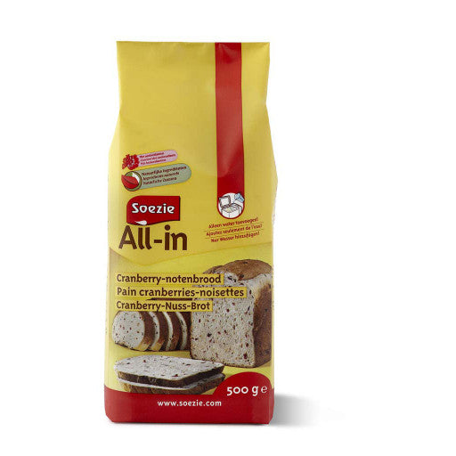 All-in cranberry-notenbrood 0,5 kilo