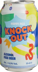 Hoppy pils <lt/> 0,5% Knock Out 33 cl, excl statiegeld € 0,10