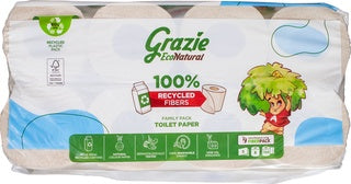 Toiletpapier 3-laags 8 rol Grazie Natural 8 st
