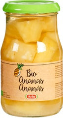 Ananas op lichte siroop Arlo 350 gram BIO