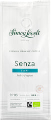 Snelfiltermaling decafé Senza Simon Lévelt 250 gram