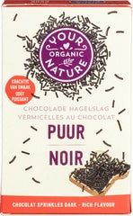 Chocolade hagelslag puur Your Organic Nature 225 gram BIO