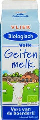 Volle geitenmelk Vliek 500 ml