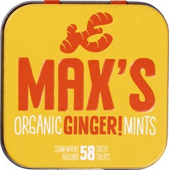 Ginger mints Max's mints 35 gram