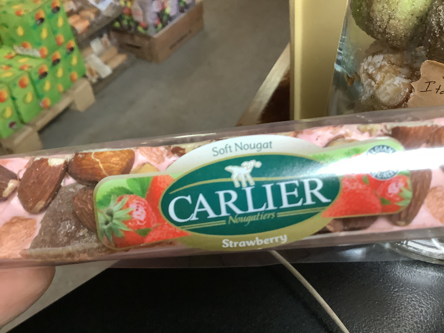 Soft nougat fruit Carlier
