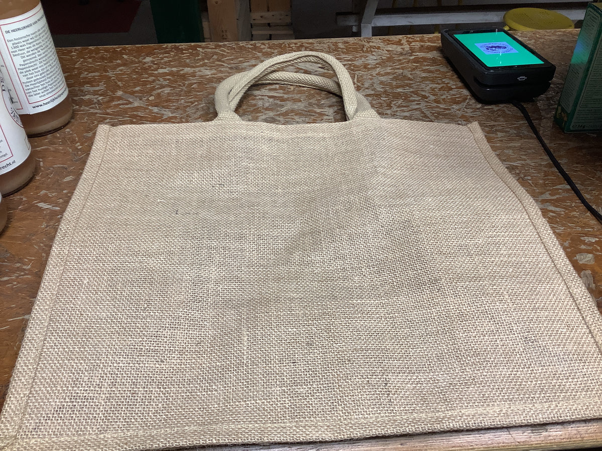Jute tas 40x22x35