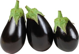 Aubergine onbespoten regio