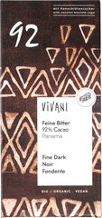 Vivani 92% puur chocolade 80 gr