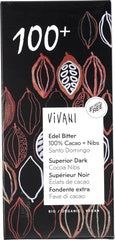 Pure chocolade 100% Vivani 80 gram