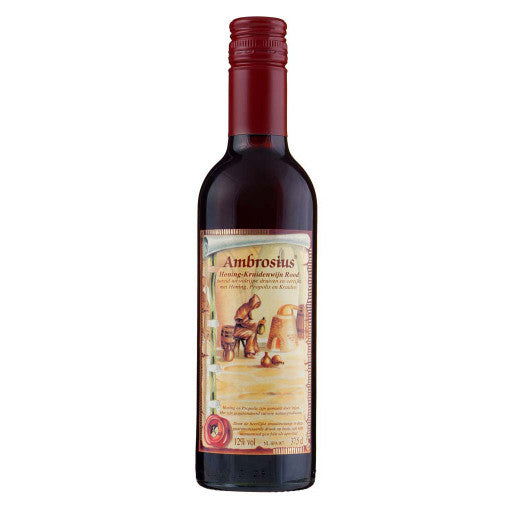 Ambrosius Honingkruidenwijn rood 37,5 cl