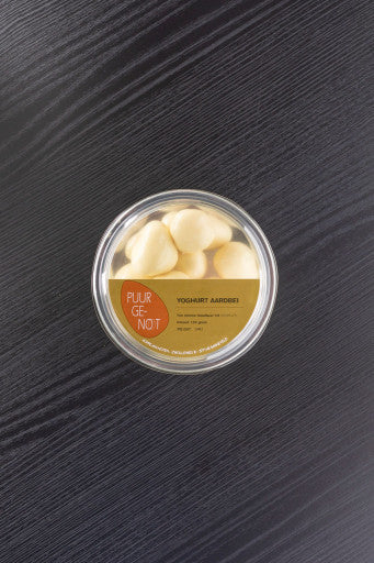 Yoghurt aardbei 140 gram Puur genot