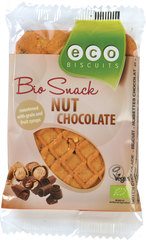 Chocoladekoek hazelnoot eco BISCUITS 45 gram