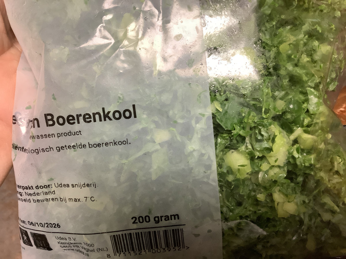 Boerenkool gesneden 200 gram