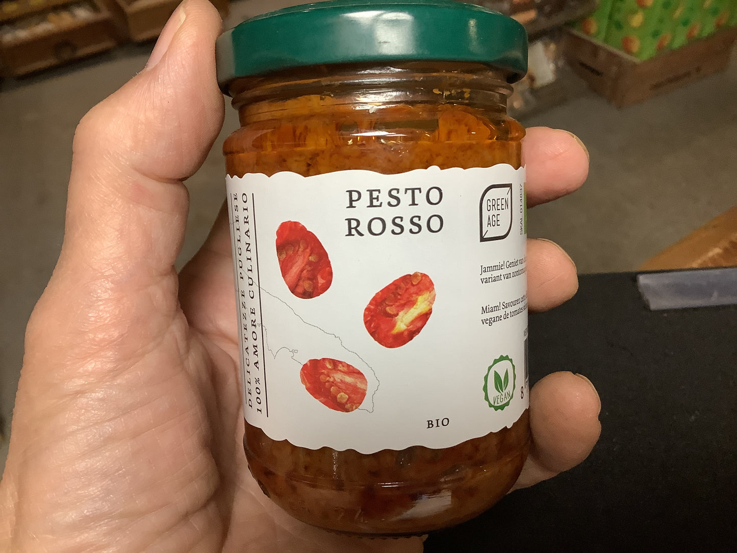 Pesto rood Green Age
