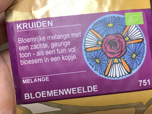 Bloemenweelde – biologische kruiden Theefabriek 35 gr.