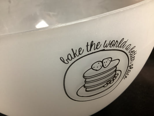 Beslagkom, bake the world….