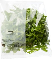 Rucola groen kaartje per zakje
