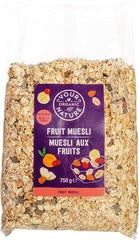 Fruit muesli 750 gr Your Organic Nature