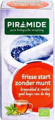 Frisse start zonder munt Piramide kruidenthee 20 x 1.75 gr