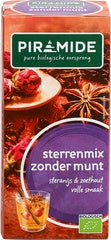 Kruidenthee sterrenmix zonder munt Piramide 20x2.0g