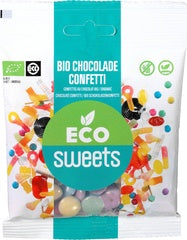 Vegan chocolade confetti Eco Sweets 60 gram