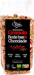 Glutenvrije granola rode bes & chocolade Rosies 350 gram