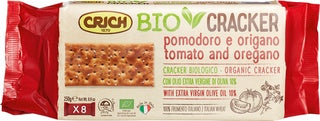 Tomaat & oregano crackers
Crich