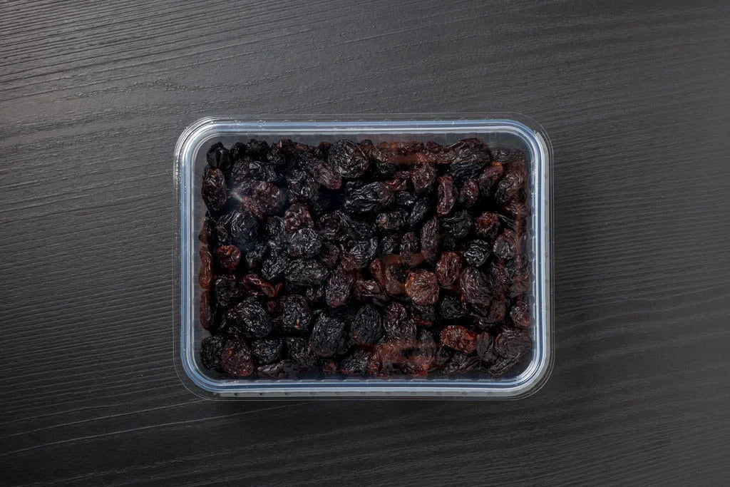 Blauwe rozijnen 400 gr in doosje